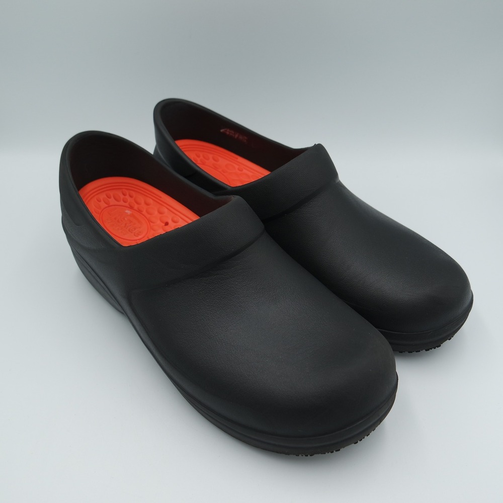 Crocs Neria Pro II Womens Clogs Black LiteRide Slip Resistant Shoes 10 - Picture 3 of 9